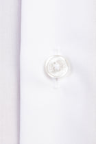 Beyaz Uzun Kol Kolay Ütülenir Manşetli Klasik Pamuk Gömlek