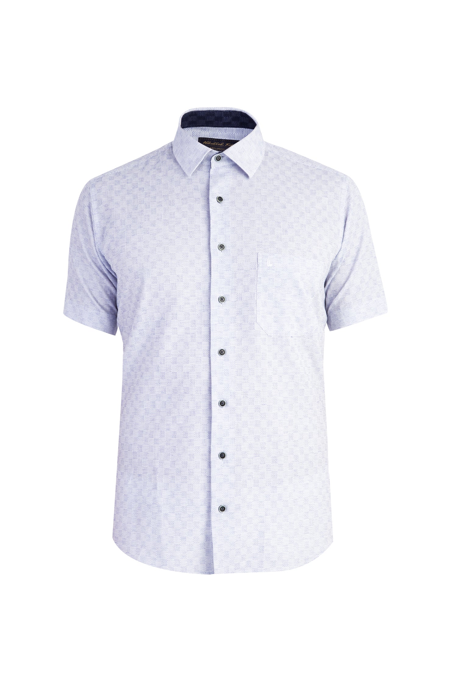 Beyaz Ak Kz Spor Kısa Kol Gömlk