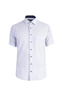 Beyaz Ak Kz Spor Kısa Kol Gömlk