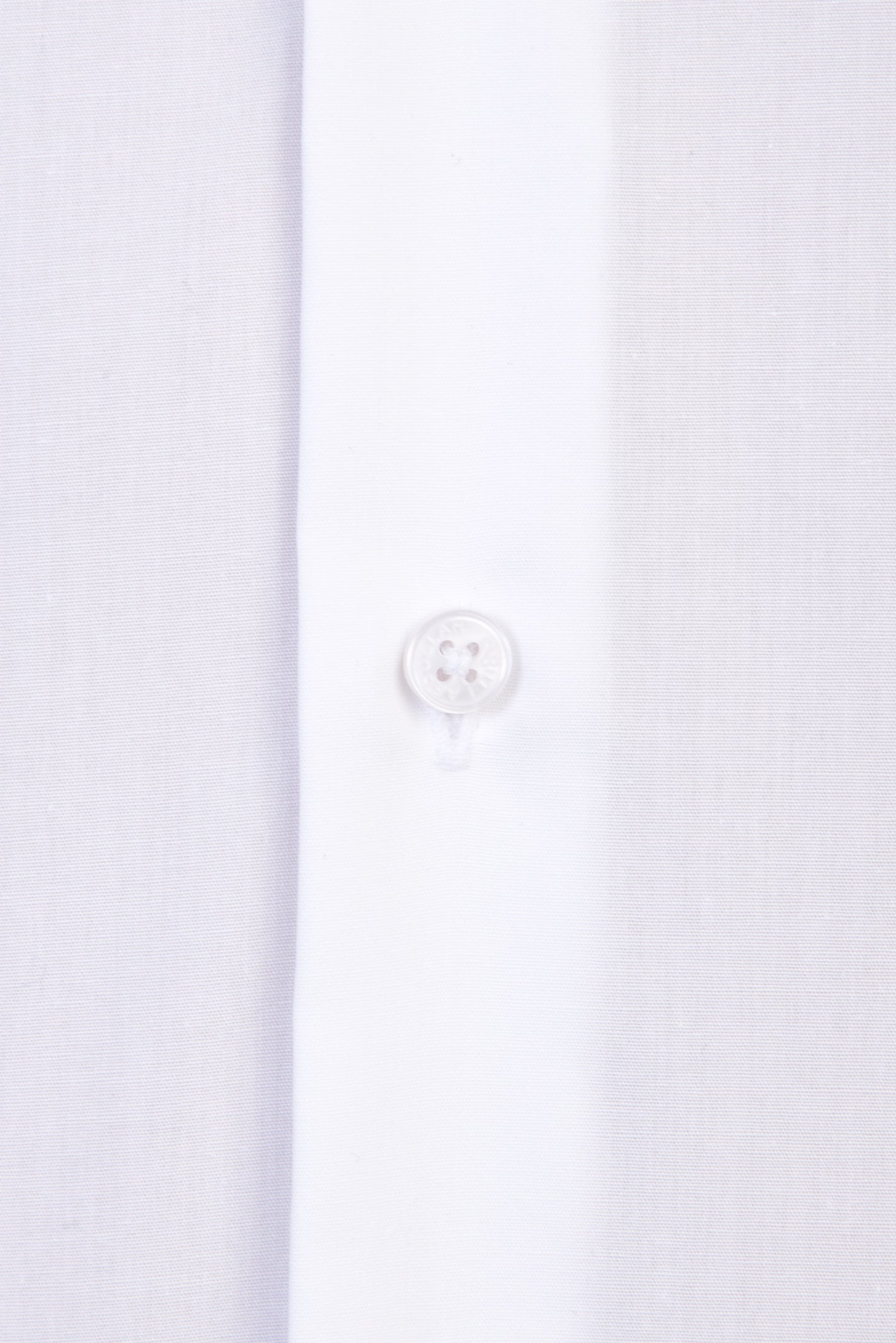 Beyaz Uzun Kol Easy Care Slim Fit Dar Kesim Pamuk Gömlek