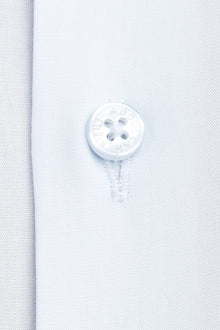 Açık Mavi Uzun Kol Easy Care Slim Fit Dar Kesim Pamuk Gömlek