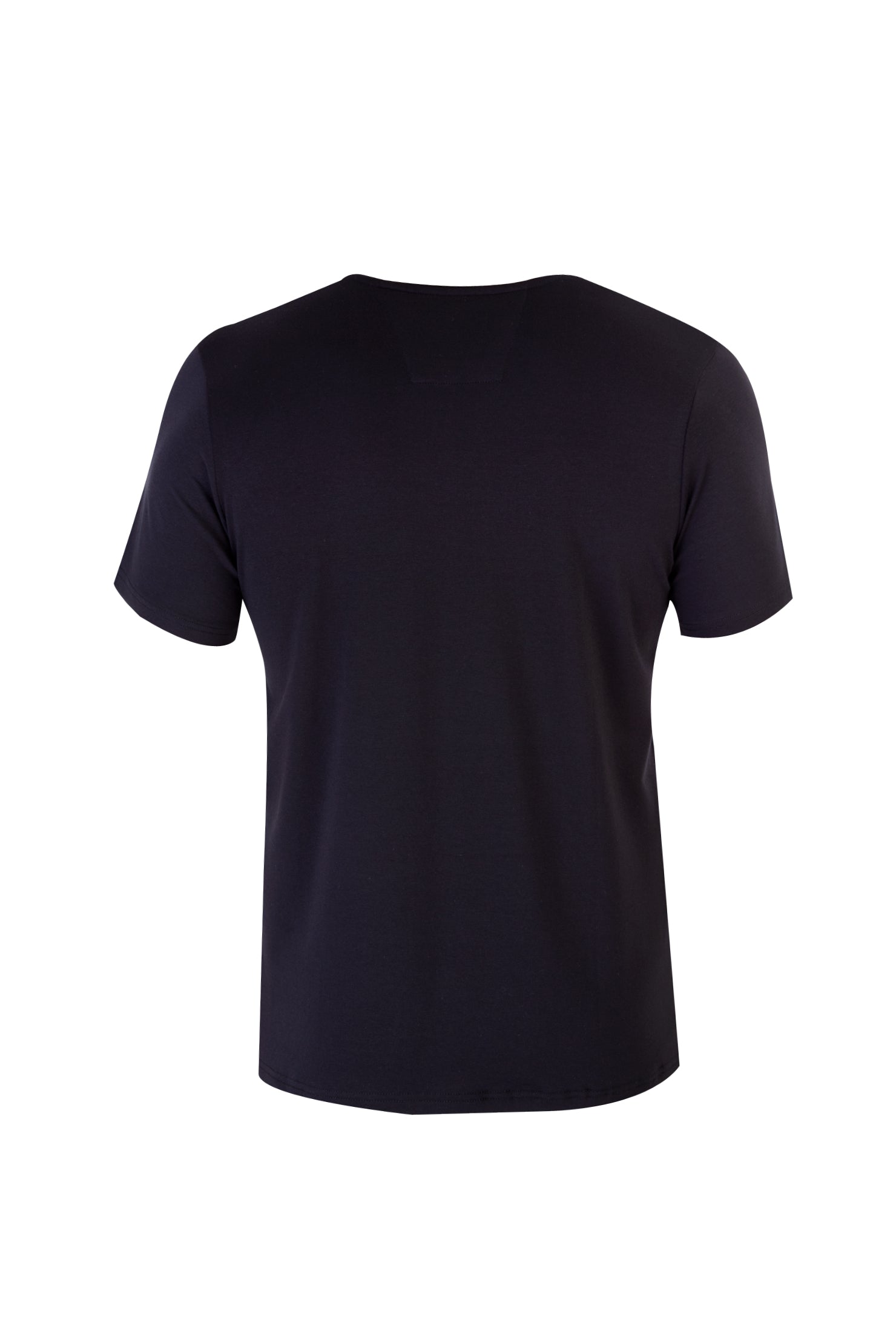 Siyah V Yaka T-shirt