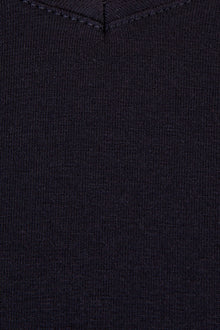Siyah V Yaka T-shirt