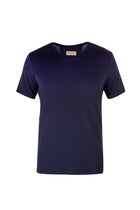 Lacivert V Yaka Regular Fit T-shirt