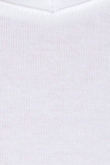 Beyaz V Yaka Regular Fit T-shirt