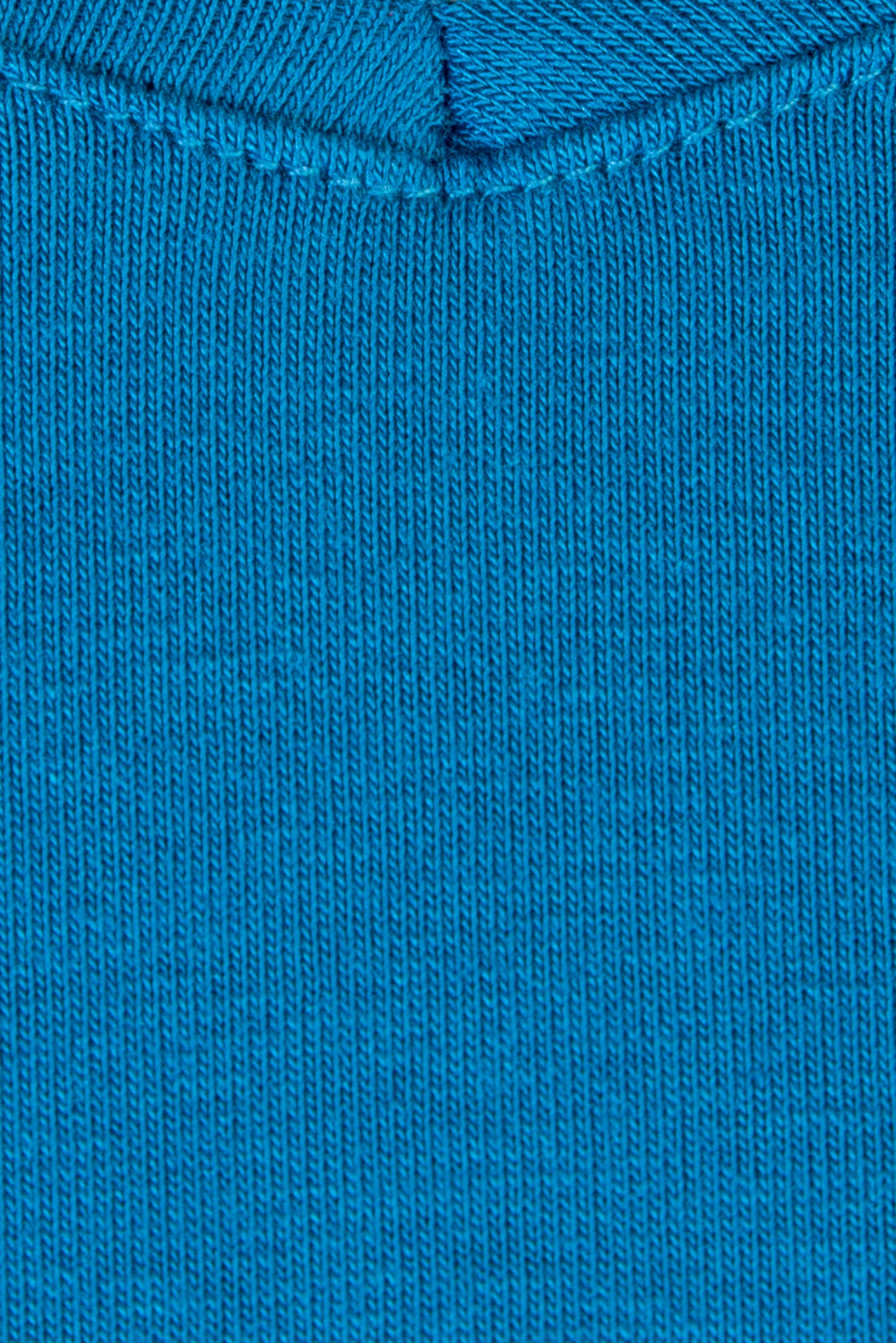 Petrol V Yaka Regular Fit T-shirt
