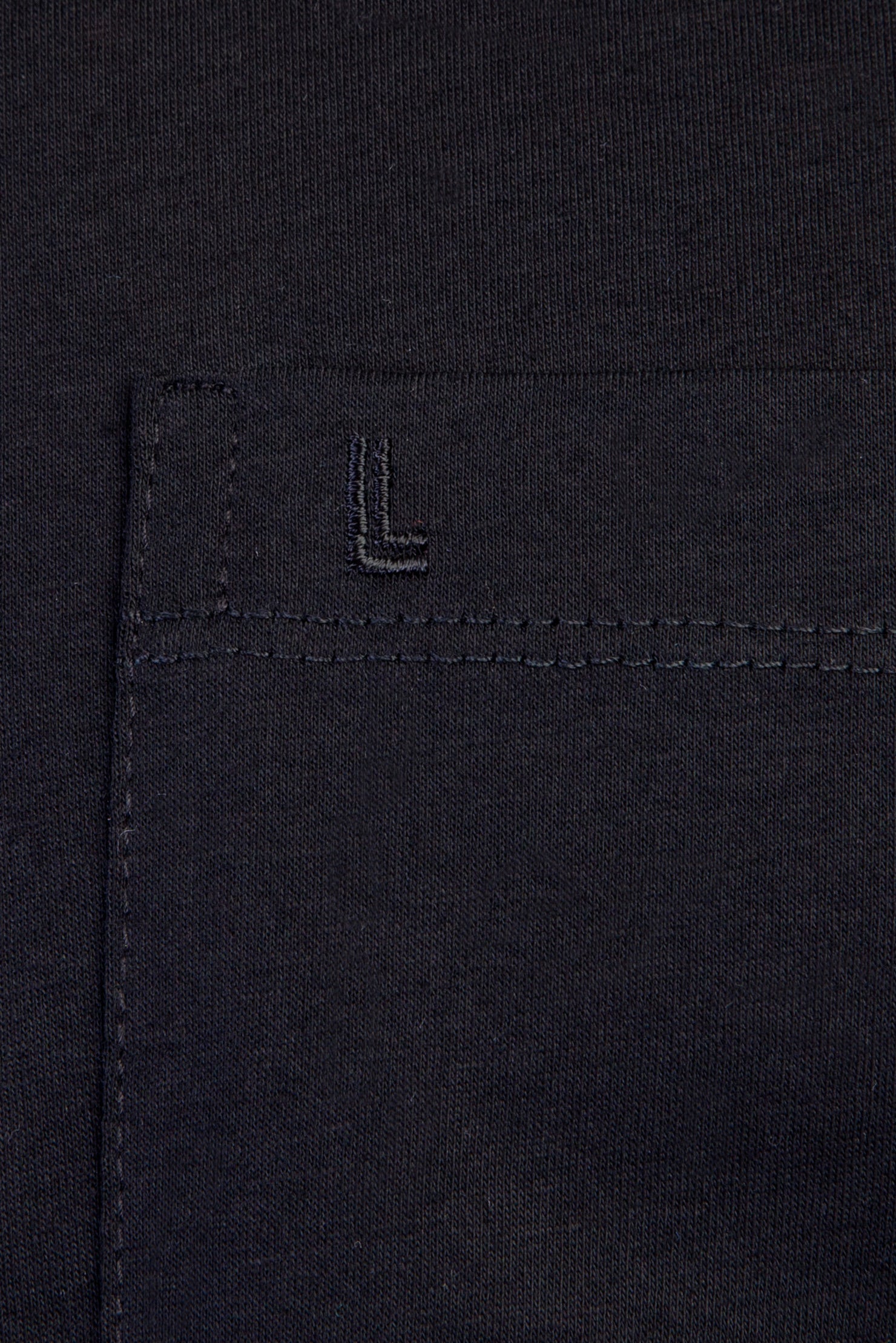 Siyah Polo Yaka Süprem Regular Fit Pamuk T-shirt