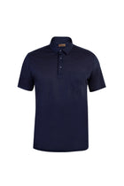 Lacivert Polo Yaka Süprem Regular Fit Pamuk T-shirt