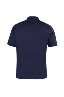 Lacivert Polo Yaka Süprem Regular Fit Pamuk T-shirt