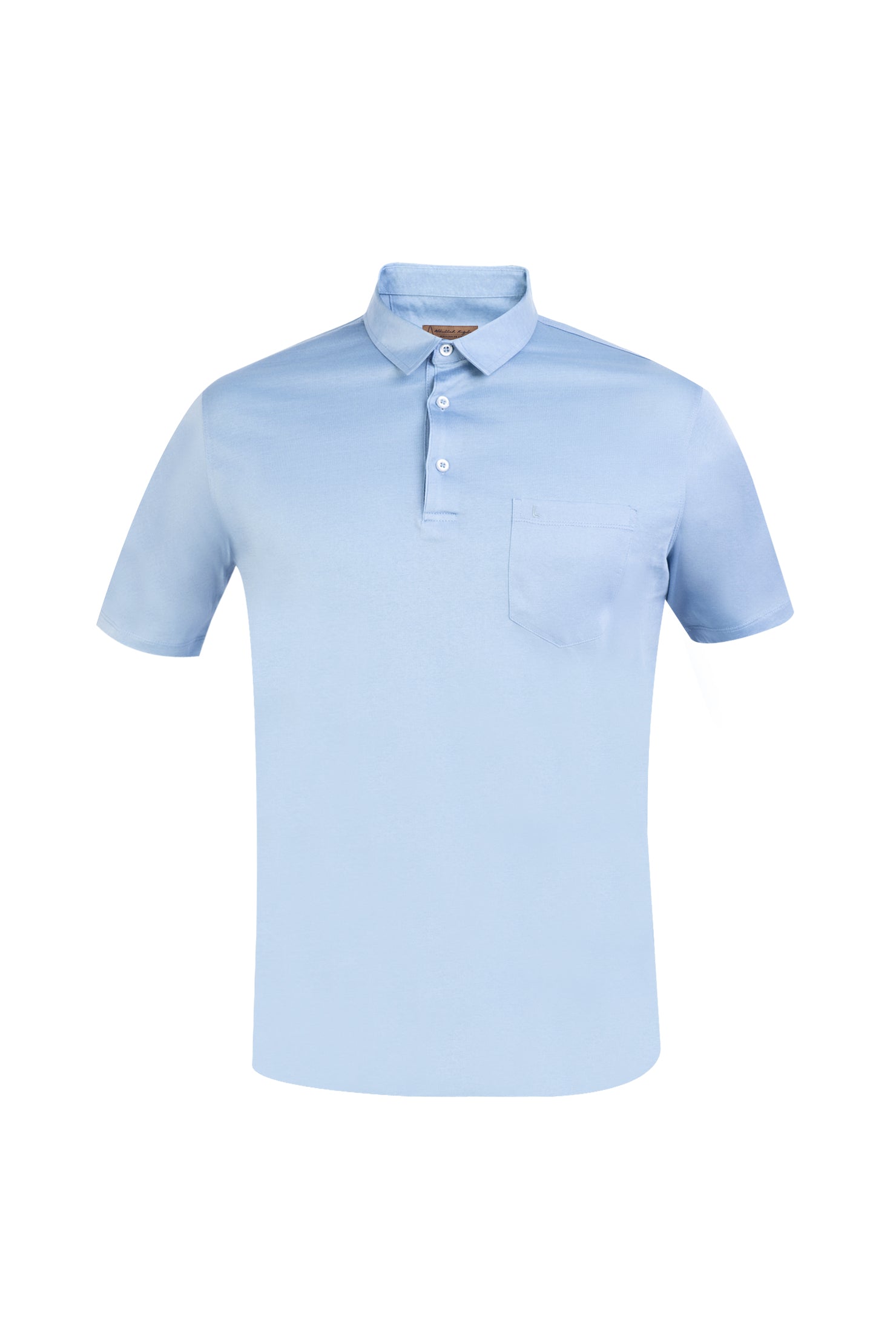 Mavi Polo Yaka Süprem Regular Fit Pamuk T-shirt-Abdullah Ki??l?