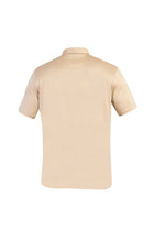 Bej Polo Yaka Süprem Regular Fit Pamuk T-shirt