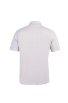 Açık Gri Polo Yaka Regular Fit Pamuk T-shirt
