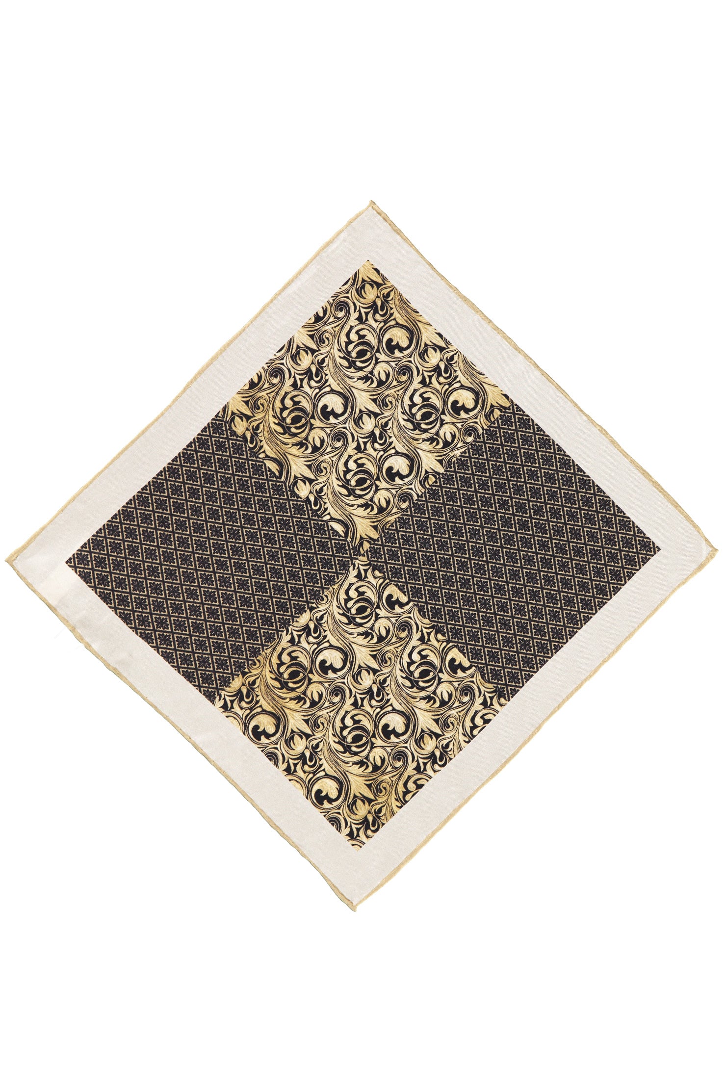 Kahve Desenli Mendil