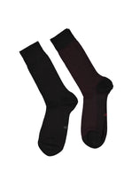 Bordo 2'li Desenli Bambu Çorap Seti