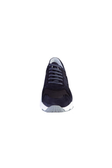 Lacivert Sneaker Deri Ayakkabı