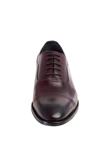 Bordo Klasik Deri Ayakkabı