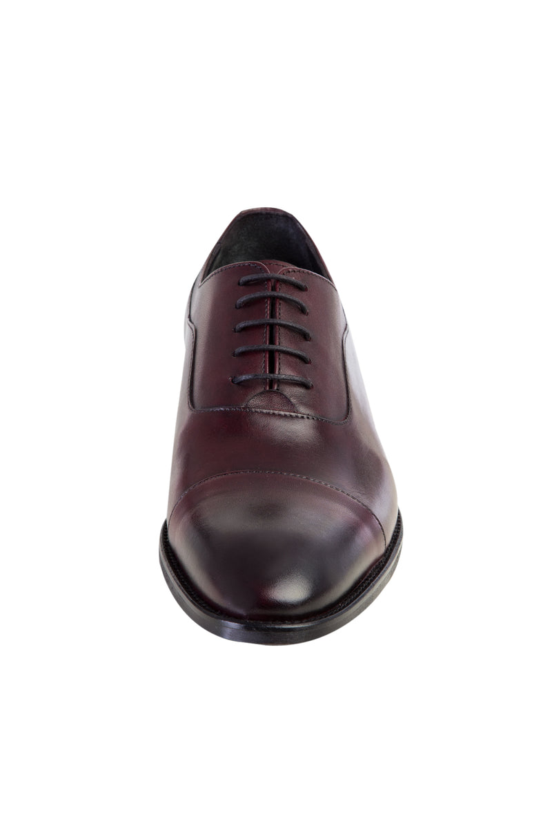 Bordo Klasik Deri Ayakkabı