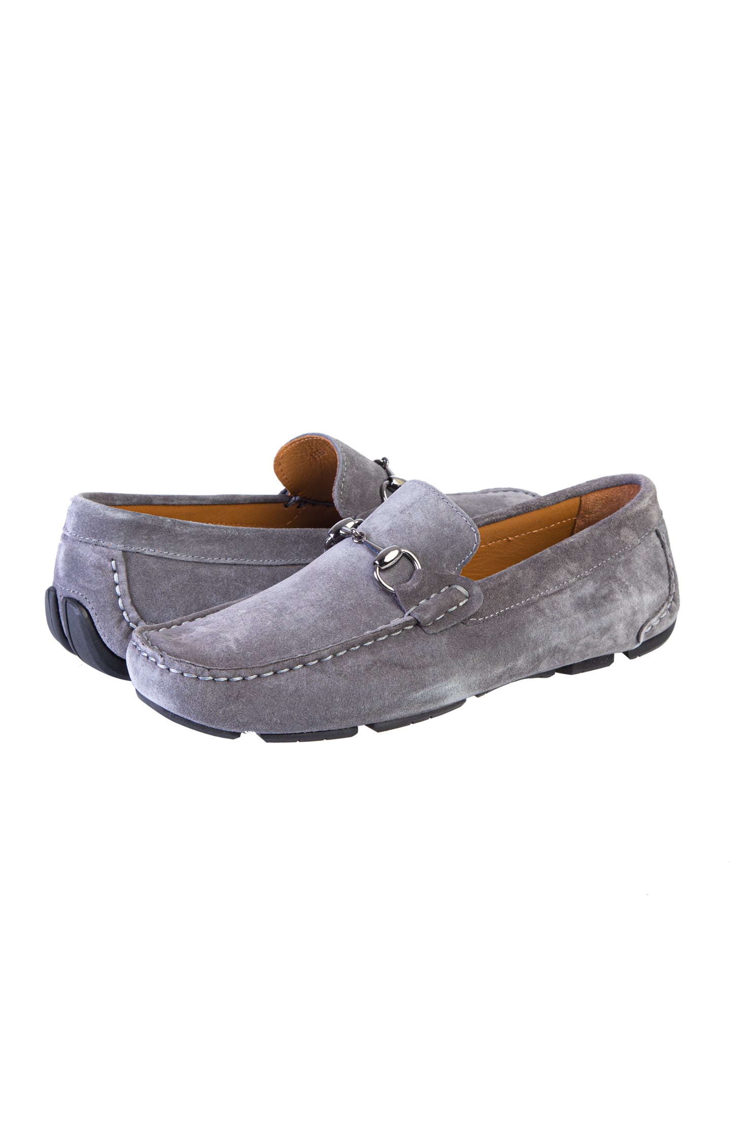 Orta Füme Süet Casual Loafer Deri Ayakkab?-Abdullah Ki??l?