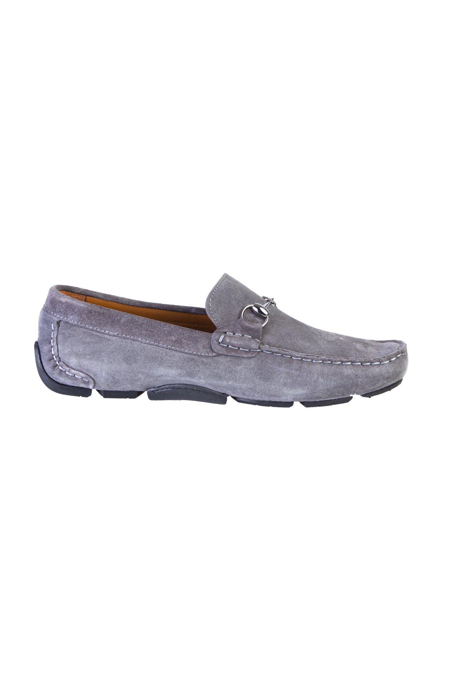 Orta Füme Süet Casual Loafer Deri Ayakkab?-Abdullah Ki??l?