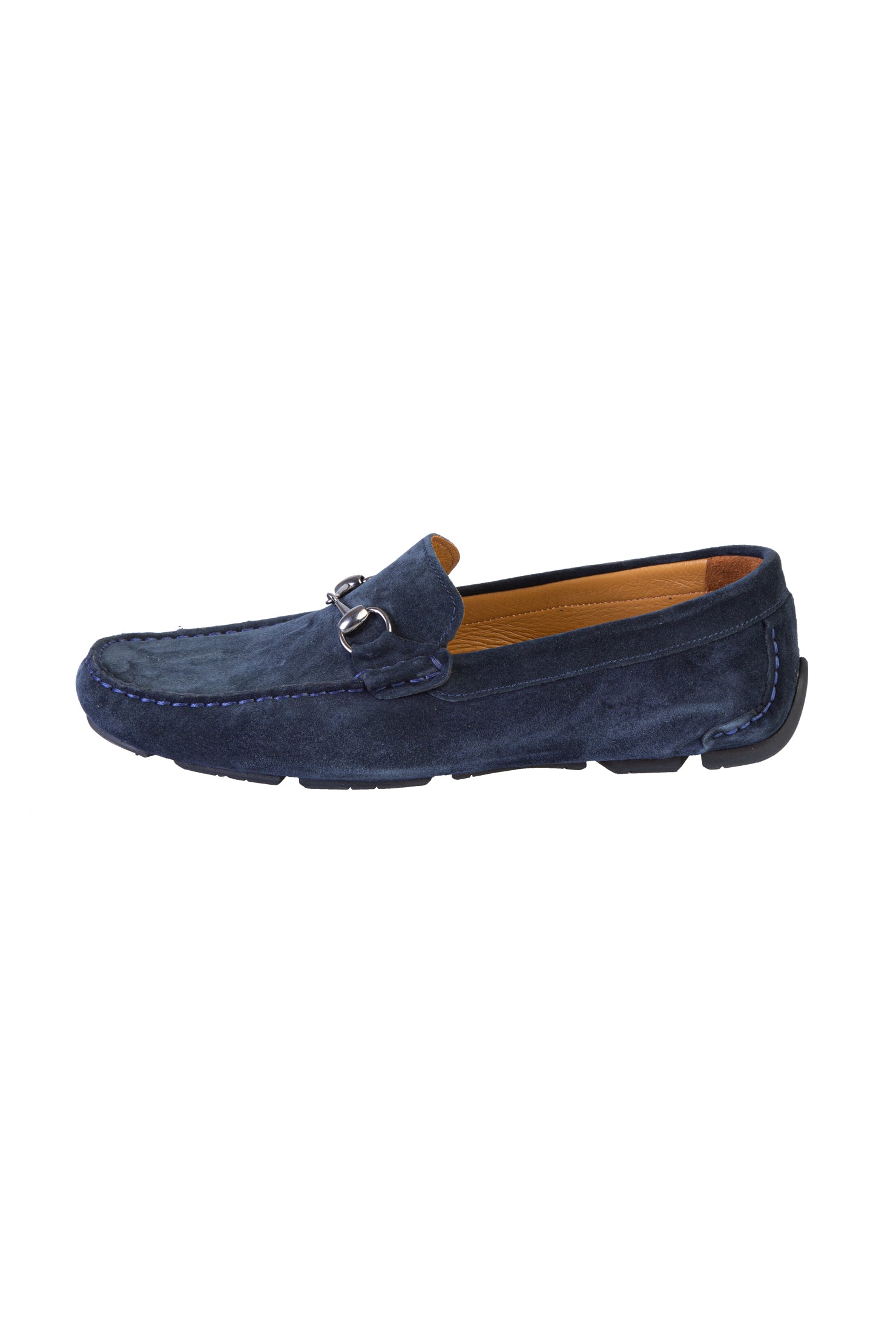Lacivert Süet Casual Loafer Deri Ayakkab?-Abdullah Ki??l?