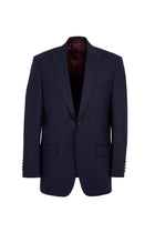 Koyu Mavi Mono Yaka Yün Smokin & Damatlık