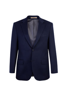 Lacivert Relaxed Fit Rahat Kesim İtalyan Kaşmir Ceket