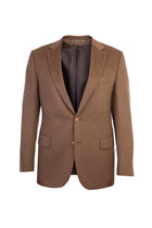 Kahve Kaşmir Klasik Ceket