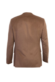 Kahve Kaşmir Klasik Ceket