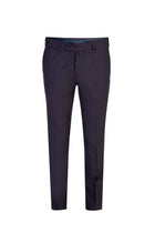 Lacivert Relax Fit Rahat Kesim İtalyan Kaşmirli Flanel Kumaş Pantolon