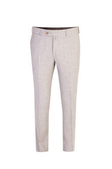 Kum 7 Drop Slim Fit Dar Kesim ?talyan Ka?mirli Flanel Kuma? Pantolon-Abdullah Ki??l?