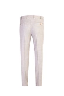 Kum 7 Drop Slim Fit Dar Kesim ?talyan Ka?mirli Flanel Kuma? Pantolon-Abdullah Ki??l?