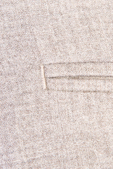 Kum İtalyan Kaşmirli Flanel Kumaş Pantolon