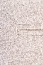 Kum Slim Fit Dar Kesim İtalyan Kaşmirli Flanel Kumaş Pantolon