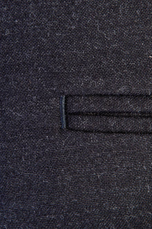 Antrasit Slim Fit Dar Kesim İtalyan Kaşmirli Flanel Kumaş Pantolon