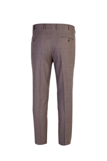 Vizon 6 Drop Regular Fit Standart Kesim ?talyan Ka?mirli Flanel Kuma? Pantolon-Abdullah Ki??l?