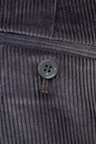 Orta Füme İtalyan Likralı Kadife Pantolon