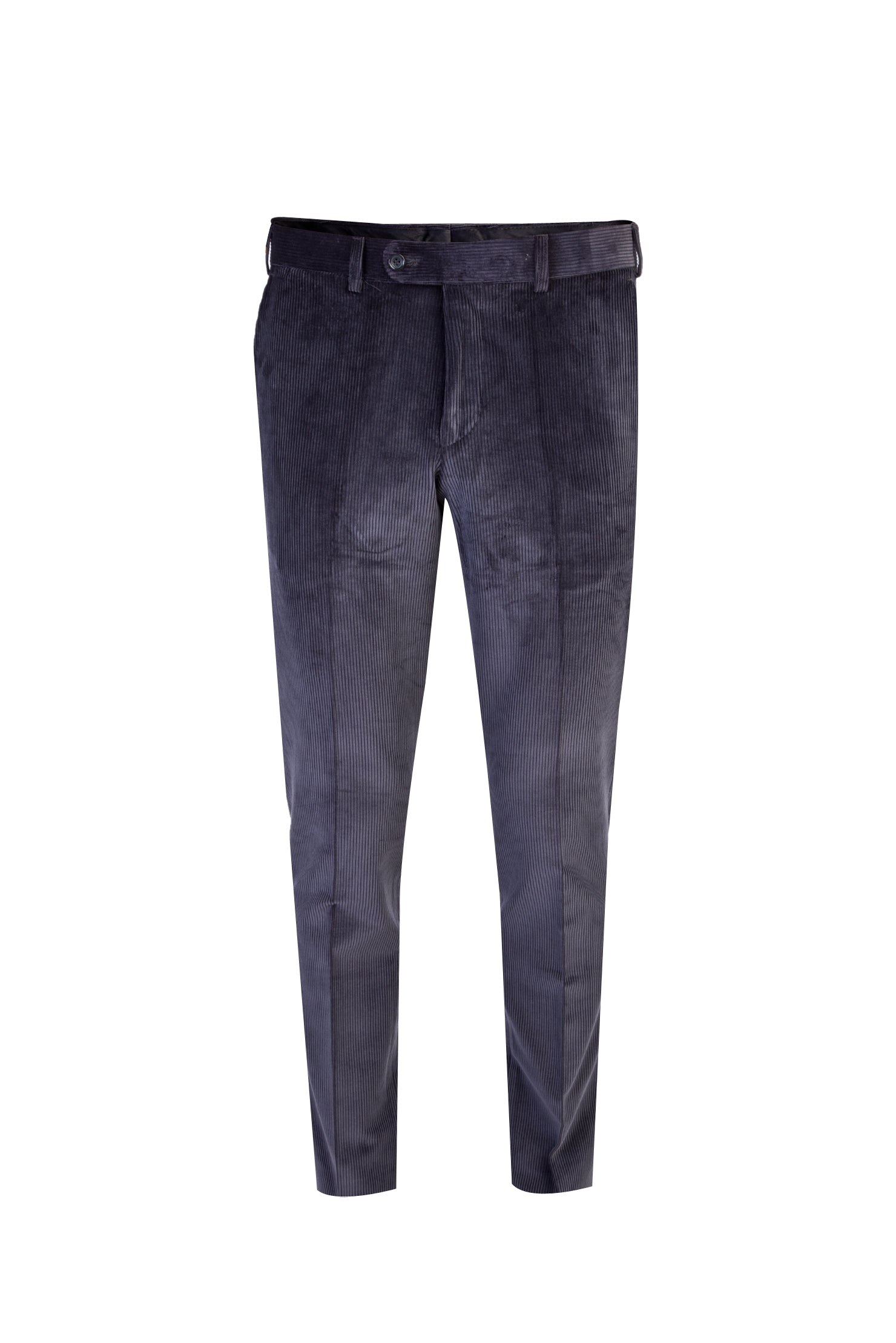 Füme Gri İtalyan Likralı Kadife Pantolon