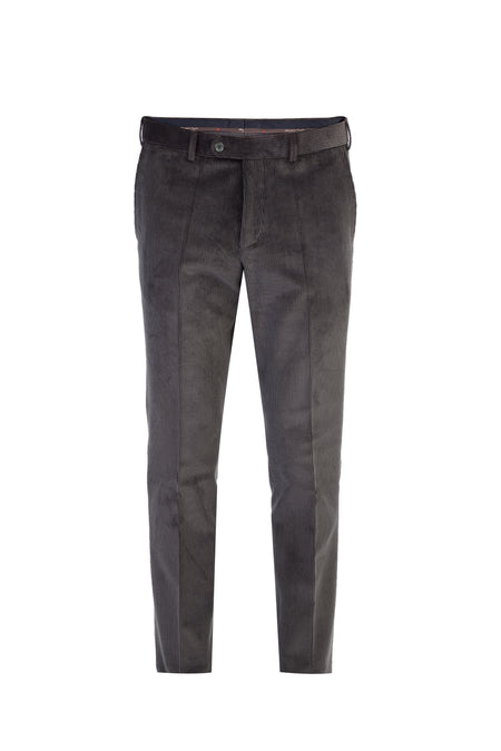 Haki İtalyan Likralı Kadife Pantolon