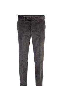 Haki İtalyan Likralı Kadife Pantolon