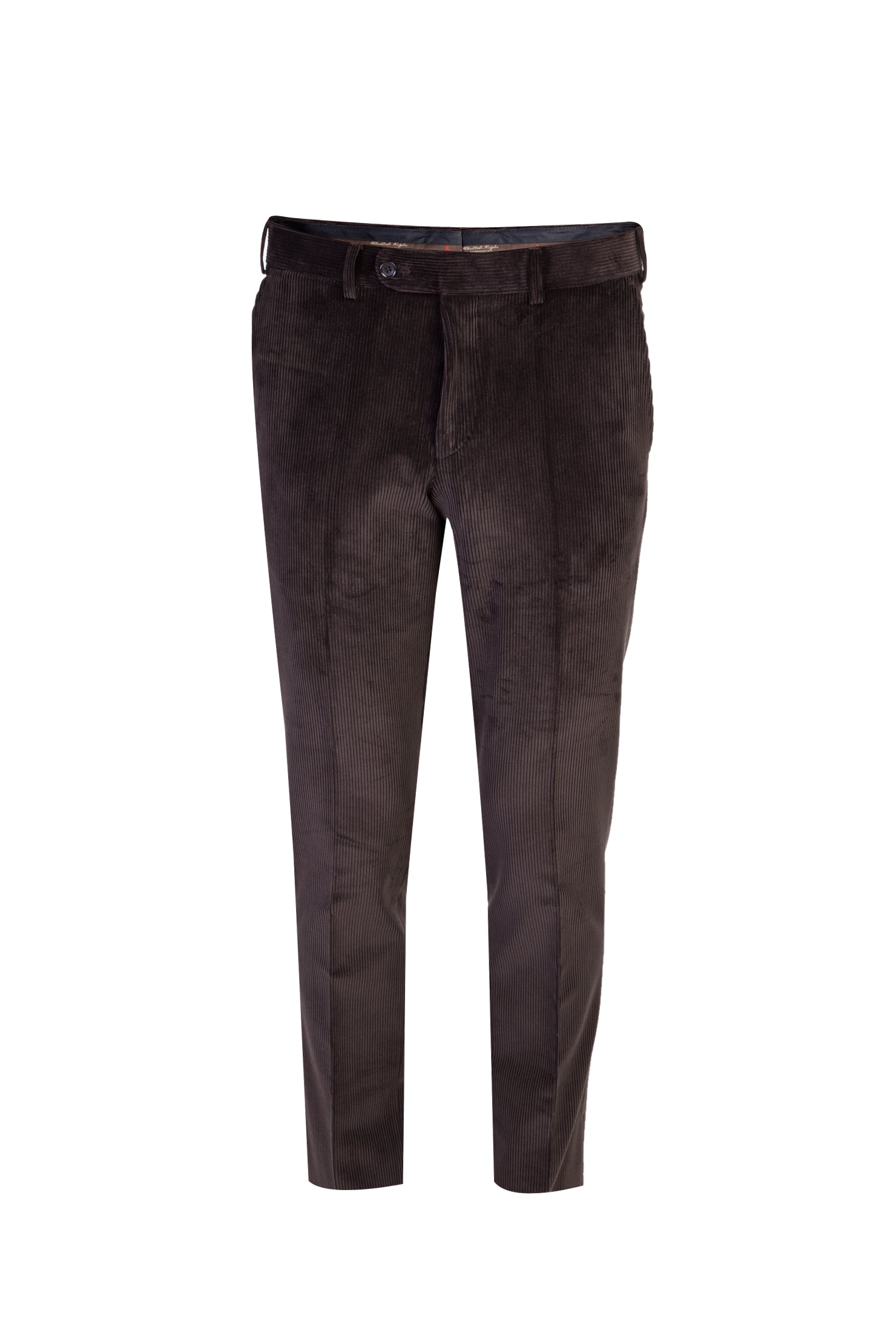 Koyu Kahve İtalyan Likralı Kadife Pantolon