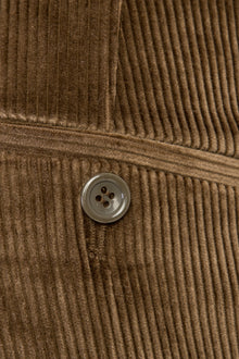 Yağ Yeşili-Olıv Relaxed Fit Rahat Kesim İtalyan Likralı Kadife Pantolon