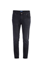 Siyah Regular Fit Standart Kesim Likral? Denim Pantolon-Abdullah Ki??l?