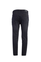 Siyah Regular Fit Standart Kesim Likral? Denim Pantolon-Abdullah Ki??l?