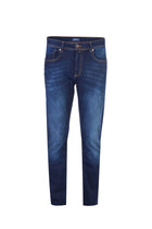 Lacivert Regular Fit Likralı Denim Pantolon