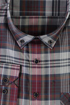 Bordo Ak Kz Spor Ekose Göm