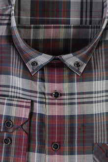 Bordo Ak Kz Spor Ekose Göm