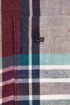 Kahve Uzun Kol Ekose Oduncu Pamuk Gömlek