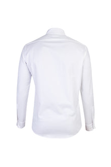 Beyaz Uzun Kol Oxford Slim Fit Dar Kesim Pamuk Gömlek