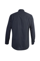 Antrasit Uzun Kol Regular Fit Desenli Pamuk Gömlek