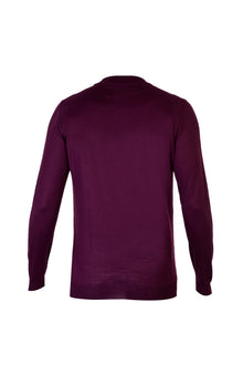 Kırmızı Yarım Balıkçı Yaka Regular Fit Yünlü Triko Kazak